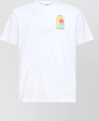 Casablanca organic cotton oversized printed t-shirt