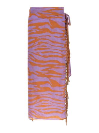The Attico il primo bagno sarong skirt