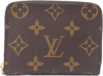 Louis Vuitton Brown Coated Canvas Coin Purse/Coin Case (Pre-Owned)