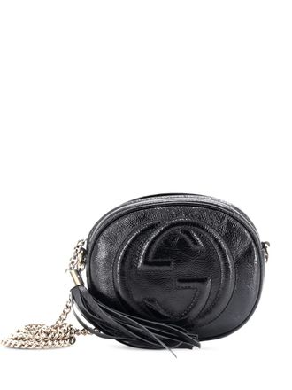Gucci Soho Chain Bag Patent Mini crossbody bag - Black