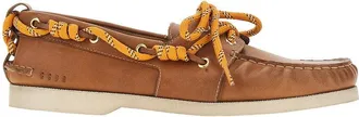 Golden Goose Leather boat shoes Man 40