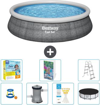 Bestway Piscina Bestway Fast Set Redonda - 457x107 Cm - 8-piezas S405