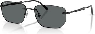 Ray-Ban 3768 Zonnebril - unisex - Zonnebrillen - Zwart - 56 MM - Accessoires