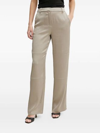 Marciano panel-detail trousers - Neutrals