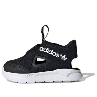 adidas (TD) adidas Superstar 360 Sandals Black White FX4949