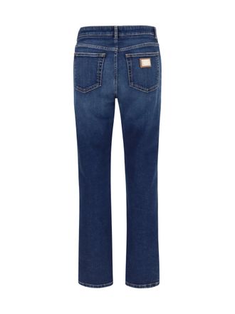 Dolce & Gabbana Five-Pocket Denim Jeans - Blue