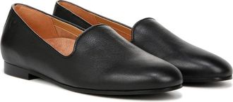 Vionic Womens Vionic Willa II Loafers Black Leather Round Toe Slip On Shoes HAWK2564