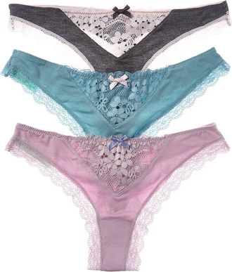 Honeydew Intimates Set Of 3 Willow Thong