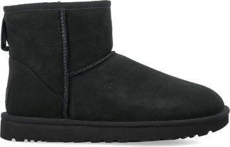 UGG Classic Mini Ii Suede Boots With Shearling Lining