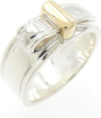 Herm&egrave;s Yellow Gold (18K) Silver 925 Band Ring (Pre-Owned)