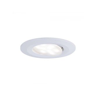 Paulmann Calla 99930 - Foco Led Empotrar Redondo - 1 X 6,5 W - Ip65 - Regulable - Foco Empotrar - Blanco Mate