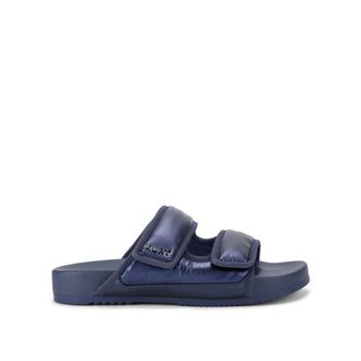 Kurt Geiger Mens Puff Sandal Sandals - Navy Nylon - Size UK 11