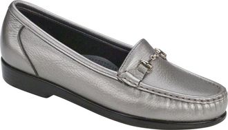 SAS Metro Metallic Loafer in Pewter at Nordstrom, Size 10.5