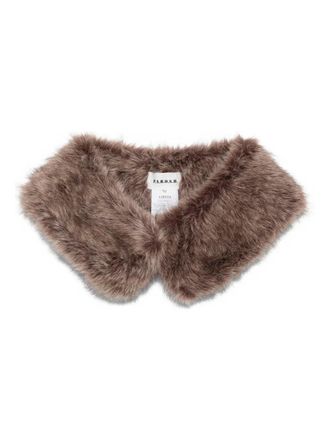 P.A.R.O.S.H. faux-fur scarf - Brown