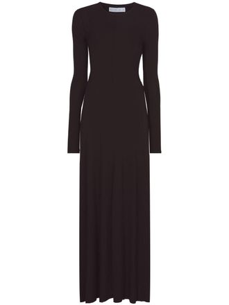Proenza Schouler open-back jersey maxi dress - Black