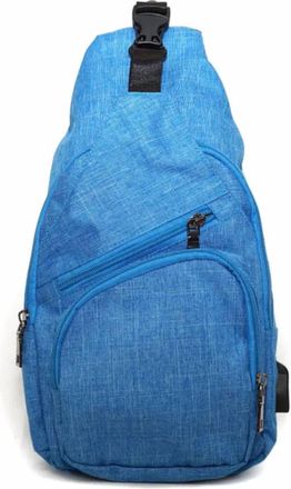Calla Unisex Nupouch Anti-Theft Daypack In Blue