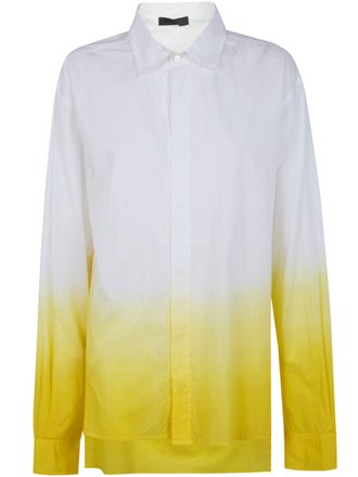 Maria Calderara Shaded Cotton Muslin Shirt