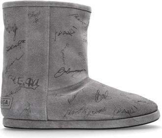 Balenciaga Schoenen, Heren, Grijs, 43 EU, Suède, Alaska Suède Snowboots