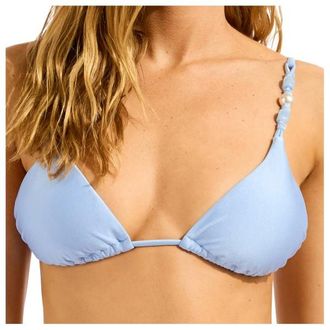 Seafolly Palermo Slide Tri Bikini-Top f&uuml;r Damen | blau