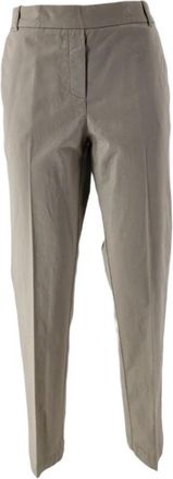 Kiltie Broeken - Dames - Straight fit broeken - Beige - M - Katoen - Broeken