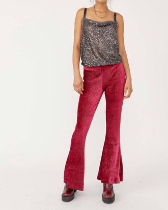 Free People Shimmer & Shine Body Suit In Grey