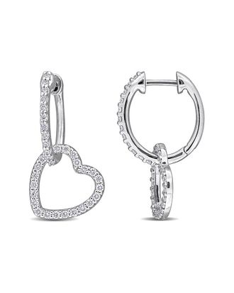 Rina Limor 14K 0.48 Ct. Tw. Diamond Hoop Earrings