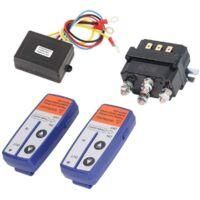 OEM Rel&eacute; De Control Remoto Para Cabrestante Industrial De 12 V 250 A, Interruptor Contactor Para Atv Utv De 2000 A 5000 Lbs Con 6 Tapas Protectoras Ovsor 