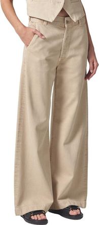 Citizens Of Humanity Beverly Slouchy Bootcut Pants in Taos Sand at Nordstrom Rack, Size 32