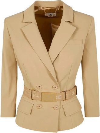 Elisabetta Franchi Belted Safari Jacket