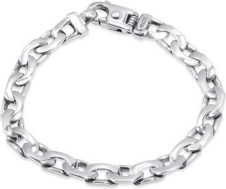 Pompeii3 Mens Link 14k Gold (47gram) or Platinum (75gram) 8mm Bracelet 8.5