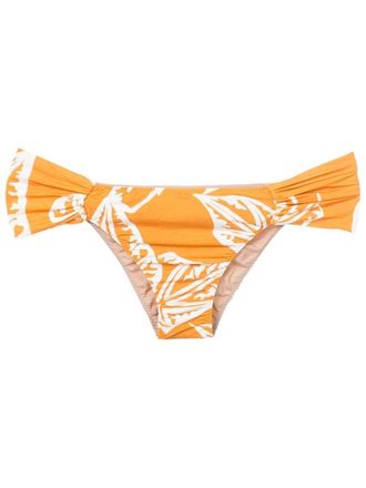 Clube Bossa Slip bikini con stampa - Arancione
