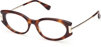 Max Mara Mm 5225 Optisch Montuur - unisex - Brillen - Bruin - 53 MM - Accessoires