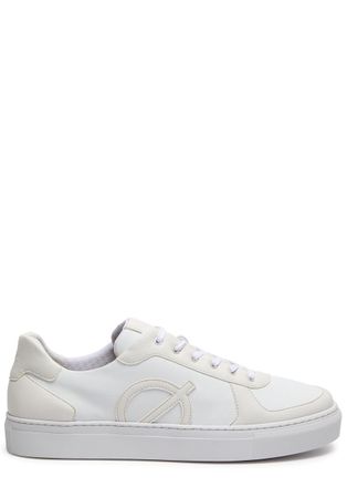 LØCI Classic Panelled Faux Leather Sneakers - White - 45 (IT45 / UK11)