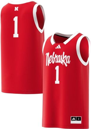 adidas Mens adidas 1 Scarlet Nebraska Huskers Replica Swingman Jersey at Nordstrom, Size Medium