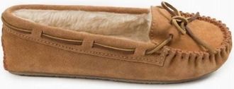 Minnetonka Womens Cally Slipper In Cinnamon