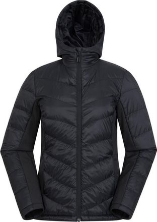 Mountain Warehouse Turbine Padded Soft Shell Jacket in Jet Black at Nordstrom, Size 16