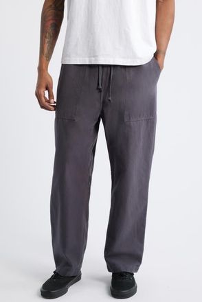 Service Works Cotton Canvas Chef Pants in Grey at Nordstrom, Size Xx-Large