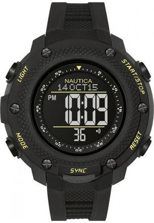 Nautica NAI19523G Mens Watch - Black - One Size