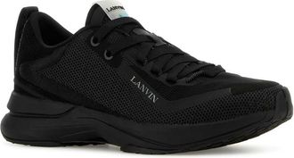 Lanvin Nylon Mesh Sneaker - Black