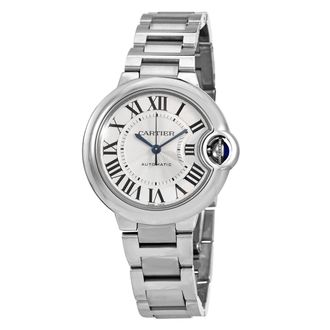 Cartier Pre-owned Cartier Ballon Bleu Automatic Silver Dial Ladies Watch WSBB0044