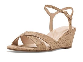 Easy Spirit Noya Womens Wedge Shoes Cork : 5.5 M (B), Leather