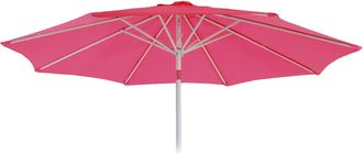 Hhg Funda De Recambio Para Sombrilla N18, Funda De Recambio Para Sombrilla, &Oslash; 2,7m Tela/textil 5kg, Rosa