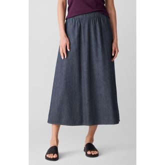 Eileen Fisher Organic Cotton Denim Skirt at Nordstrom Rack, Size X-Large