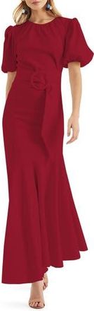Sachin & Babi Camila Short Sleeve Dress in Dark Red at Nordstrom Rack, Size 2