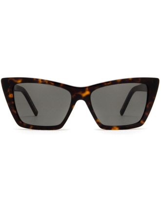 Saint Laurent Eyewear Occhiali da sole Mica - Marrone