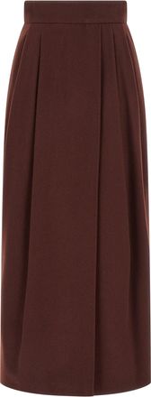 Max Mara Zattera Gonne Bordeaux-Donna