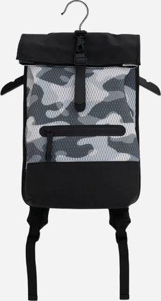 Rains Womens Rolltop Mesh Rucksack In Camo