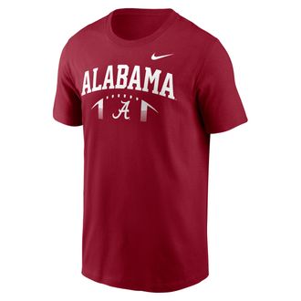 Nike Alabama Primetime Football Icon Nike Mens College T-Shirt in Red | N19969WABN-MDT