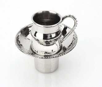 Classic Touch Beaded Mayim Achronim Set