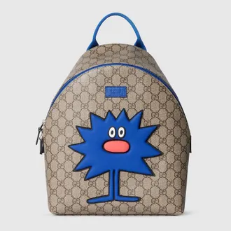 Gucci Kids - GG Backpack With Prints, Beige, GG Canvas